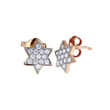 ESTRELA Noduri Rose Gold Earrings