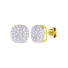 Load image into Gallery viewer, TSURAH Quadrato Gold Earrings