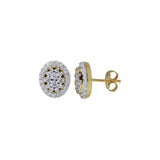 AGOL Ecran Gold Earrings