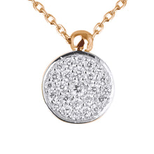 Load image into Gallery viewer, AGOL Simpel Eve Rose Gold Pendant