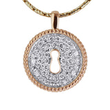 AGOL Zott Rose Gold Pendant