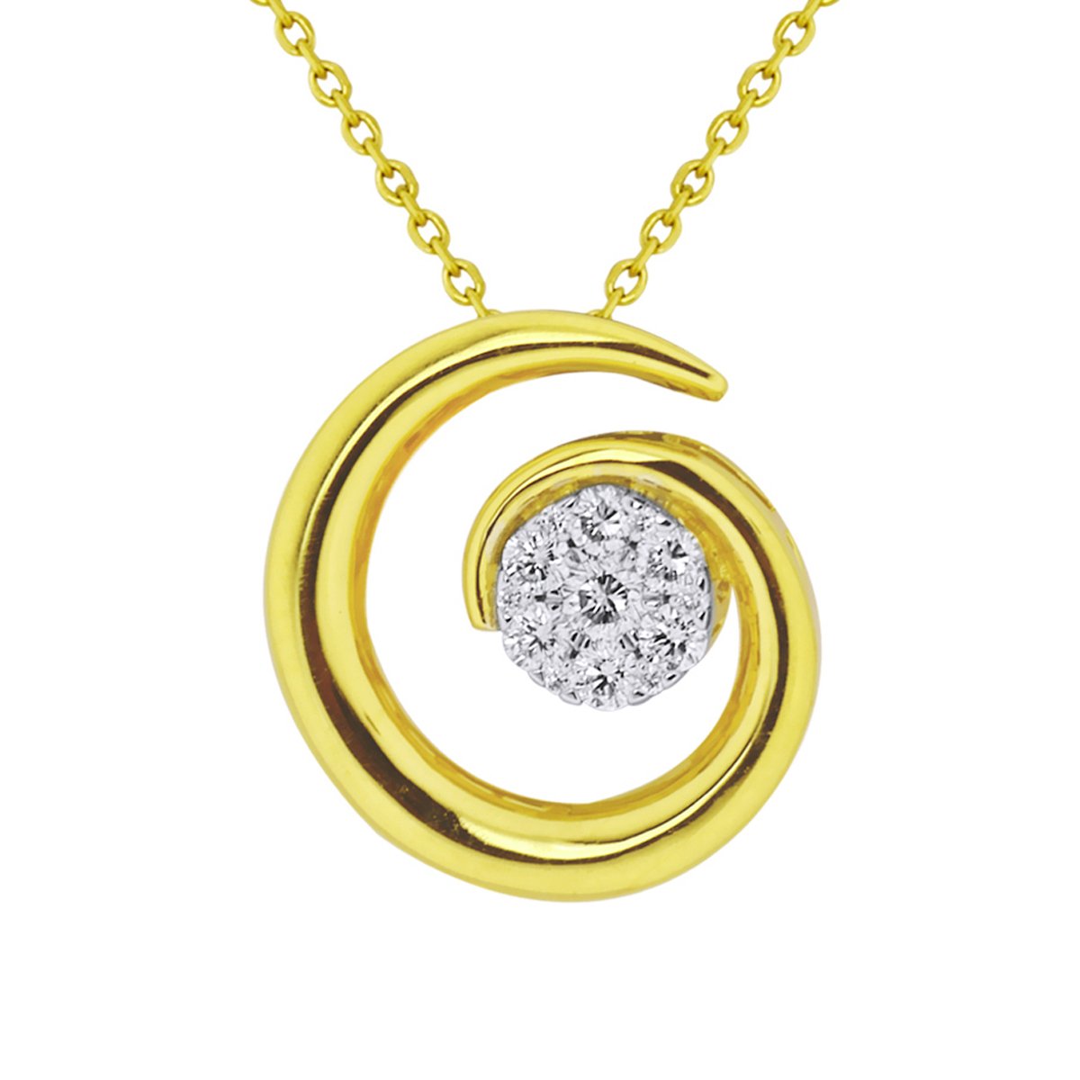 フェザーデザインチャーム໒꒱✨F. Fuzzy, the Leopard Cat white gold pendant | Boucheron US