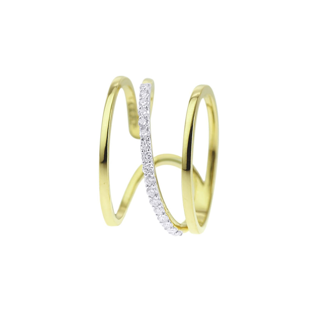 SIMPEL Bron Gold Ring